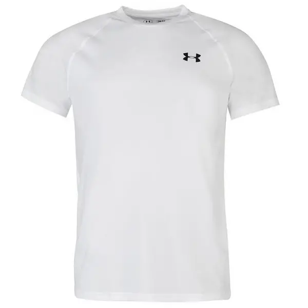 Image of Under Armour Tech Training T Shirt Mens Short Sleeve Performance T-Shirts S Orange 62001095350