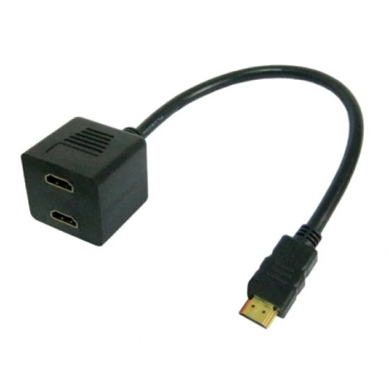 Image of Techly ICOC-HDMI-F-002 HDMI cable 0.3 m HDMI Type A (Standard) 2 x HDM