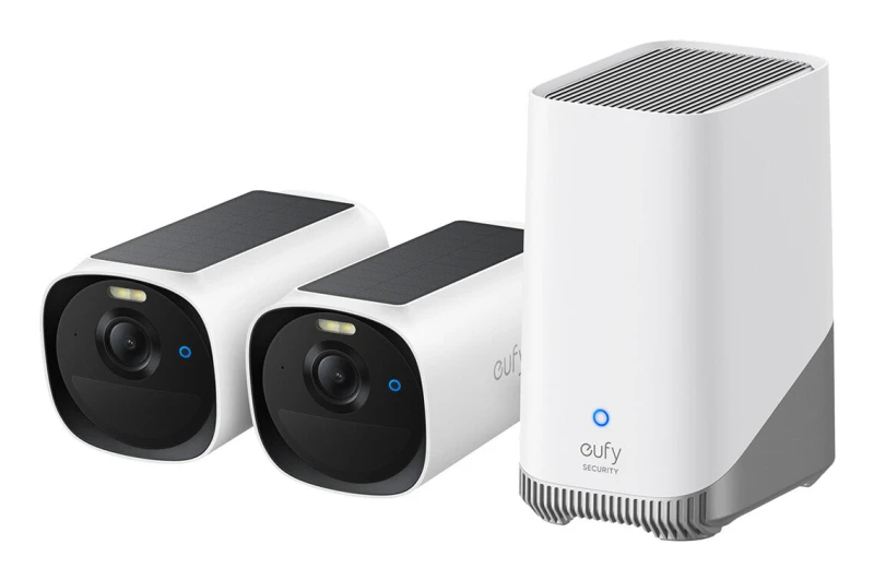 Image of Anker Eufy eufyCam E40 2-Cam Kit + HomeBase S380 Bullet IP security camera Outdoor 2688 x 1520 pixels Wall E8144322