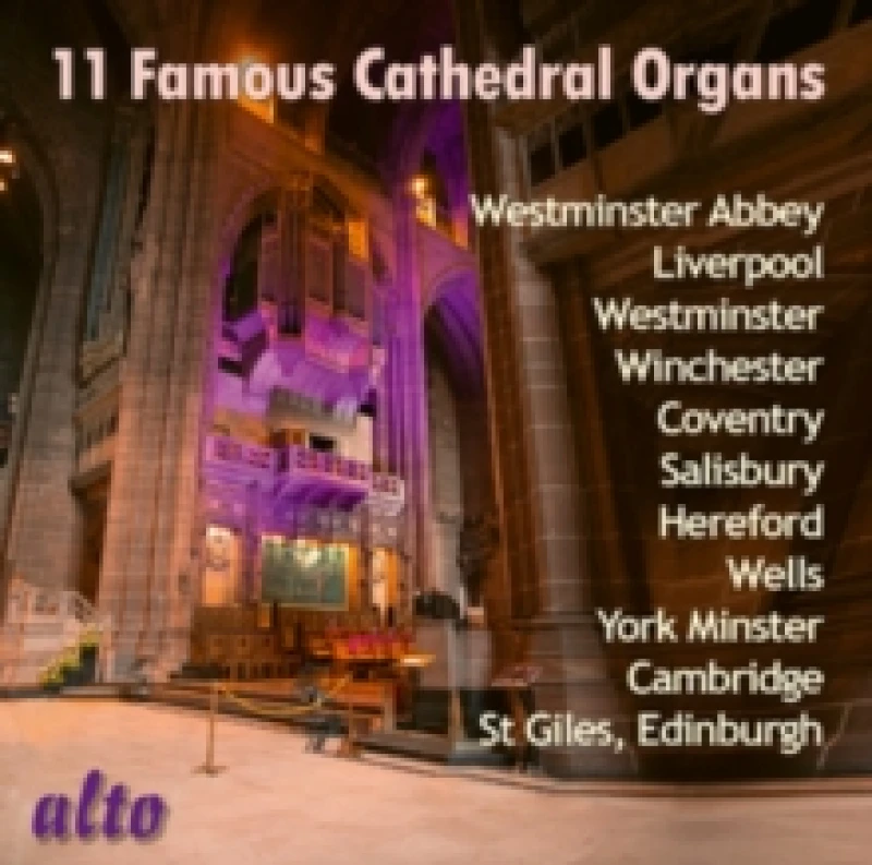 Image of 11 Famous Cathedral Organs CD / Album