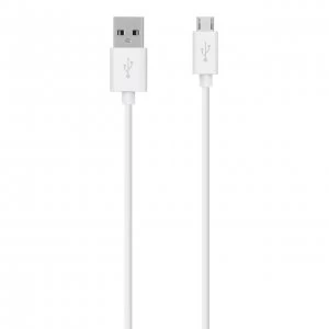 Image of Belkin 2m Micro USB Cable White