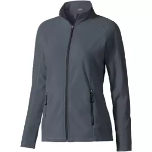 Image of Elevate Womens/Ladies Rixford Full Zip Polyfleece (XL) (Storm Grey)