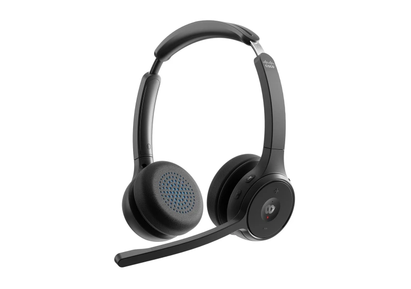 Image of Cisco Headset 722. Wireless Dual On-Ear Bluetooth Headset with Webex B