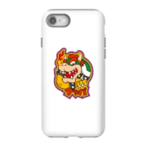 Image of Nintendo Super Mario Bowser Kanji Phone Case - iPhone 8 - Tough Case - Gloss