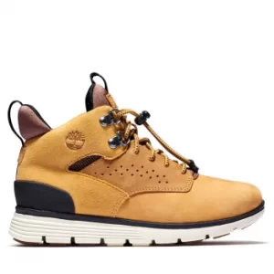Image of Timberland Junior Killington Hiker Chukka Boots In Yellow Yellow Kids, Size 3.5