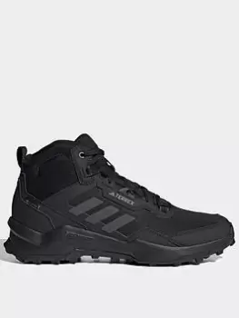 Image of adidas Terrex Ax4 Mid Gore-Tex Hiking Trainers - Black, Size 6, Men