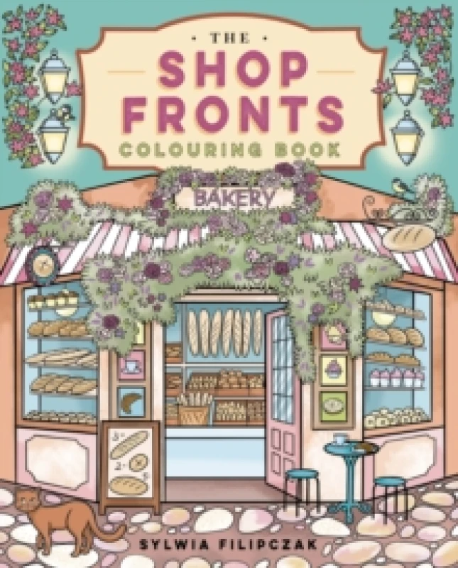 Image of The Shop Fronts Colouring Book Paperback / softback