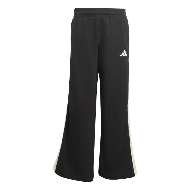 Image of Adidas Wide-leg girl's jogging trousers adidas Stadium Noir Female 11/12 years