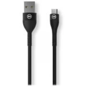 Image of Mixx 1.2 Meter - USB A to Micro - Black