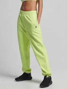 Image of Superdry Core Joggers -yellow, Yellow, Size 14, Women