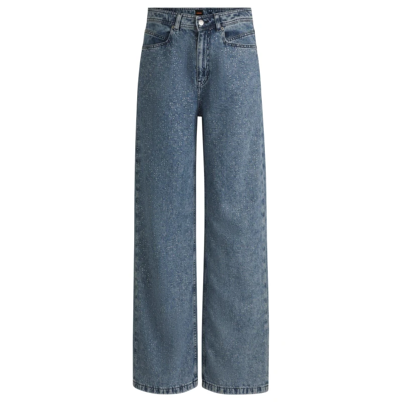 Image of Boss Womens C Marlene Hr Slim Fit Jeans Dark Blue female 31 L32