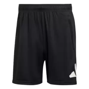Image of adidas Train Essentials Logo Training Shorts Mens - Black
