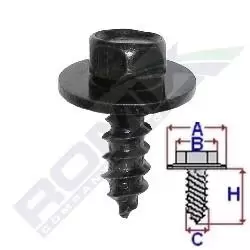 Image of ROMIX Sheet Metal Screw C60467