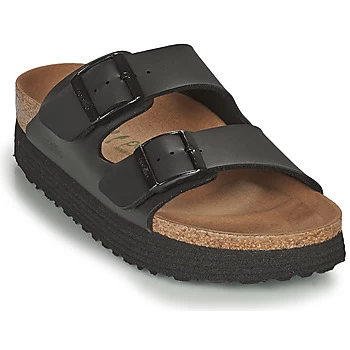 Image of Papillio ARIZONA GROOVED womens Mules / Casual Shoes in Black