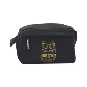 Image of Rock Sax Bring Me The Horizon Toiletry Bag (One Size) (Black)
