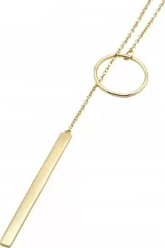 Image of Ladies Jasper Conran Jewellery Sterling Silver Gold Plated Necklace JLD3N011