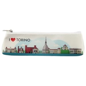 Image of I Heart Torino Design Novelty Pencil Case