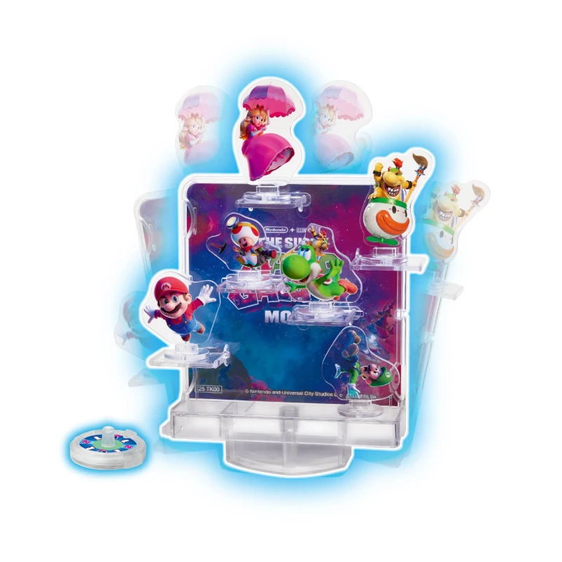 Image of EPOCH Games THE SUPER MARIO GALAXY MOVIE Balancing Game - Party Game 7627