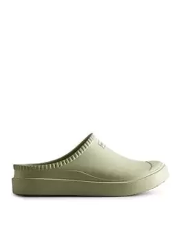 Image of Hunter In/out Bloom Algae Foam Clog - Green, Size 8, Women