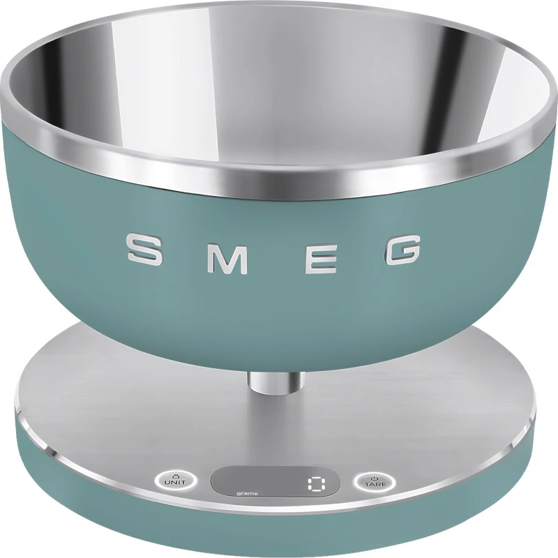 Image of Smeg KSC01EGMWW Kitchen Scales - Emerald Green