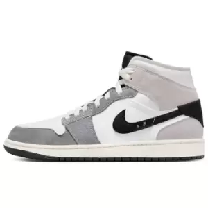 Image of Jordan Air Jordan 1 Mid Se Craft, Cement Grey/black-white-tech Grey