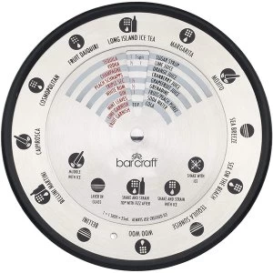 Image of Stainless Steel BarCraft Cocktail Recipe Compass