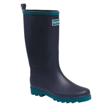 Image of Regatta Lady Fairweather Cosy Welly - Nvy/Gulfstrm