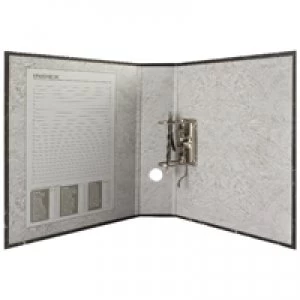 Image of Nice Price Charcoal A4 Lever Arch 70mm Files Pack of 10 WX10102