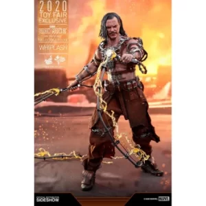 Image of Hot Toys Marvel Iron Man 2 Movie Masterpiece Whiplash Toy Fair Exclusive Figure 30cm