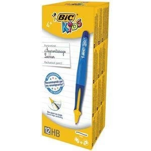 Image of Original Bic Kids 0.4mm Visible Guide Mechanical Pencil Blue Barrel Pack of 12 Pencils