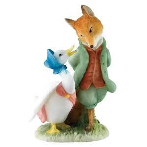 Image of Jemima & The Foxy Whiskered Gentleman Figurine