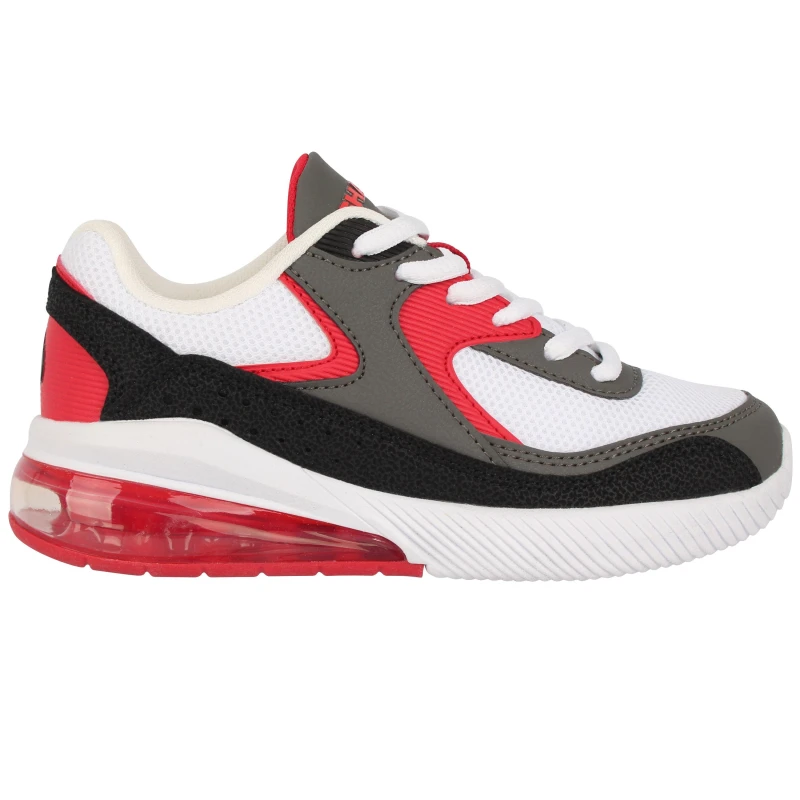 Image of SHAQ Armstrong Childs Basketball Trainers - White White C10