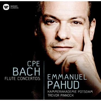 Image of Emmanuel Pahud - CPE Bach: Flute Concertos CD
