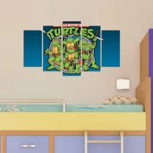 Image of 5MDFCO-16 Multicolor Decorative MDF Painting (5 Pieces)