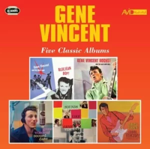 Image of Five Classic Albums by Gene Vincent CD Album