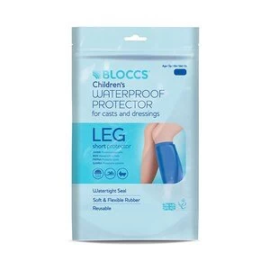 Image of Bloccs Waterproof Cast Protector Medium Child Short Leg 4-9