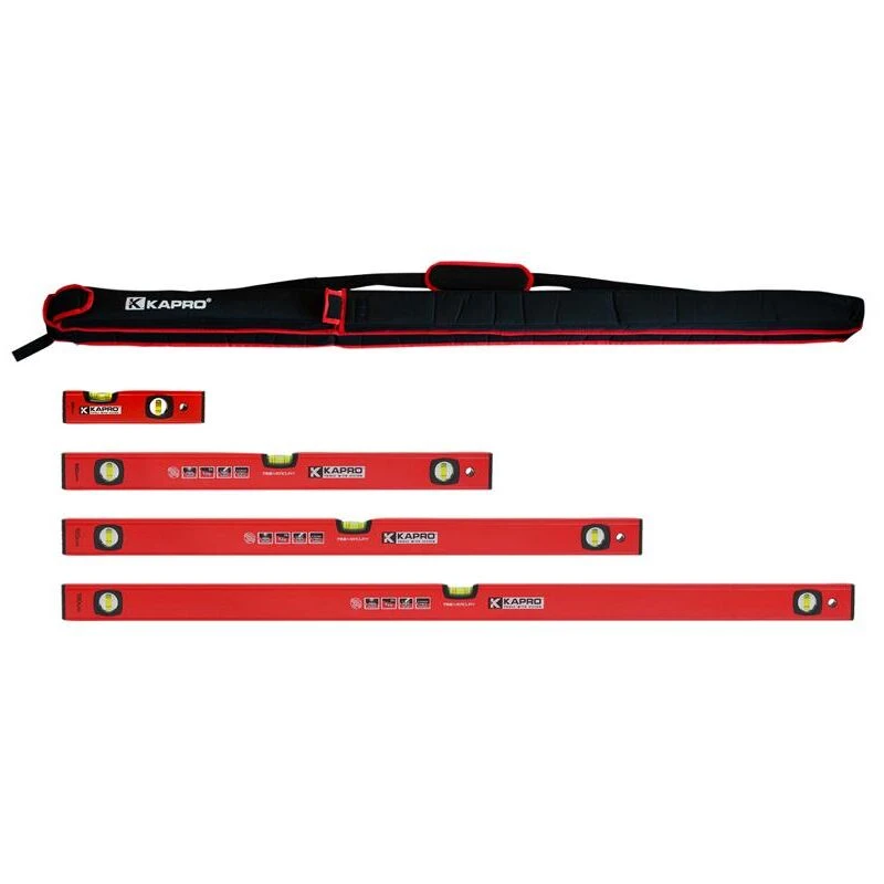 Image of Kanna Kapro Mercury Level Set, 4 Piece Red