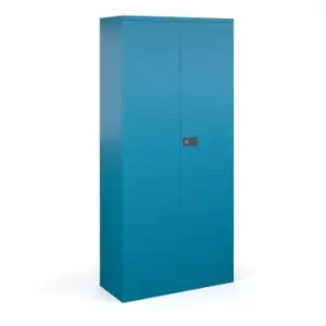 Image of Dams MTO Steel Contract Cupboard with 3 Shelves 1806mm High - Yellow