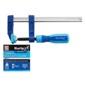 Image of BlueSpot Tools 10036 Heavy-Duty F-Clamp 50 x 150mm B/S10036