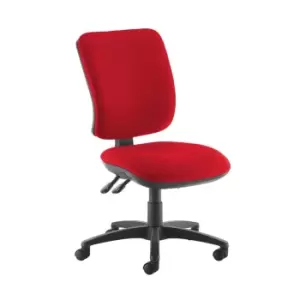 Image of Dams MTO Senza High Back Operator Chair with No Arms - Solano Yellow