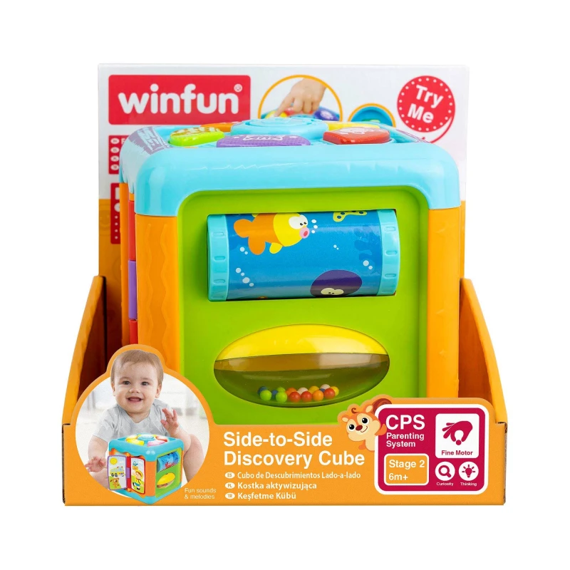 Image of Winfun Side to Side Discovery Cube Multi unisex One Size