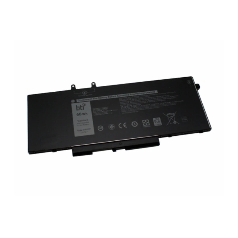 Image of BTI BTI JG75F compatible 68Wh 4-cell battery for LATITUDE 5501 JG75F-BTI