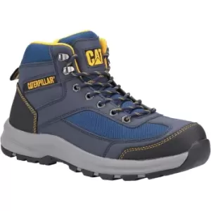 Image of Caterpillar Mens Elmore Safety Boots (8 UK) (Navy/Grey)