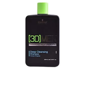 Image of 3D Men deep cleansing shampoo 250ml
