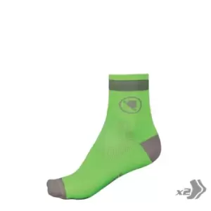 Image of Endura Luminite Sock (Twin Pack) Womens - Green