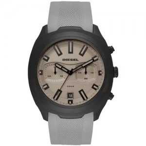 Image of Diesel Mens Tumbler Black Ion Plated Watch - DZ4498
