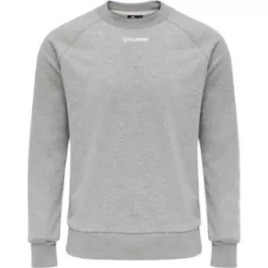 Image of Hummel Sam Crew Neck Sweatshirt Mens - Grey