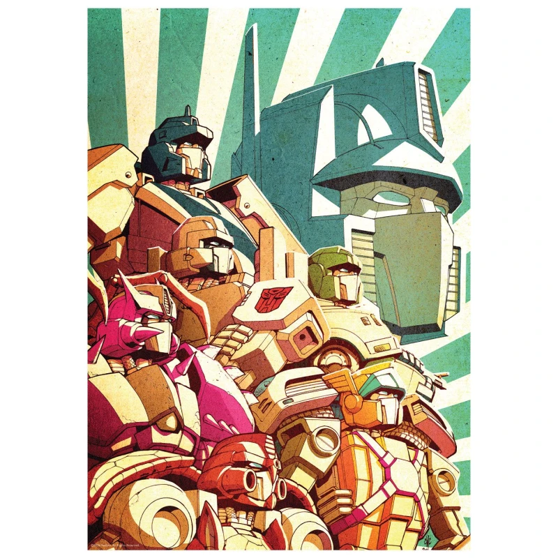 Image of Transformers Optimus Prime Limited Edition A3 Art print Multicolor Unisex A3