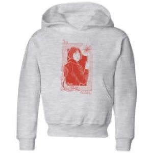 Image of Fantastic Beasts Tina Goldstein Kids Hoodie - Grey - 3-4 Years