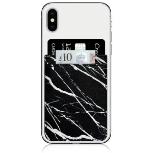 Image of iDecoz Black Marble Phone Pocket